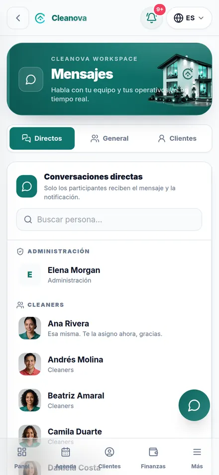 Elige la pestaña