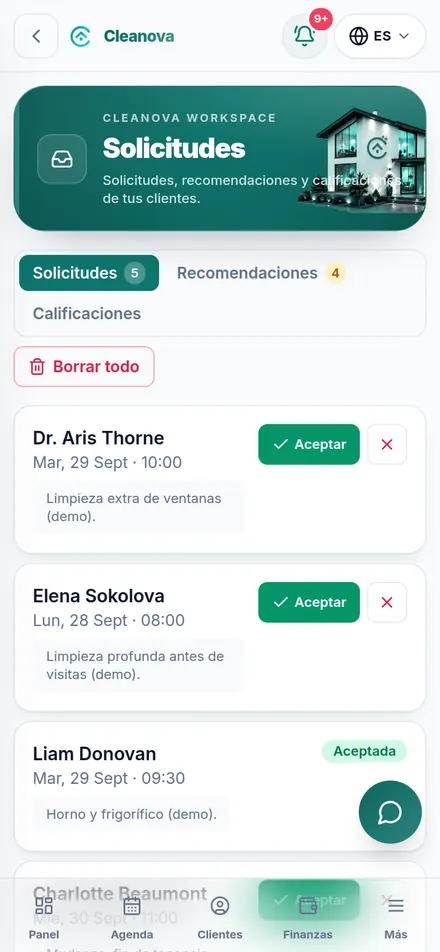 Abre Solicitudes
